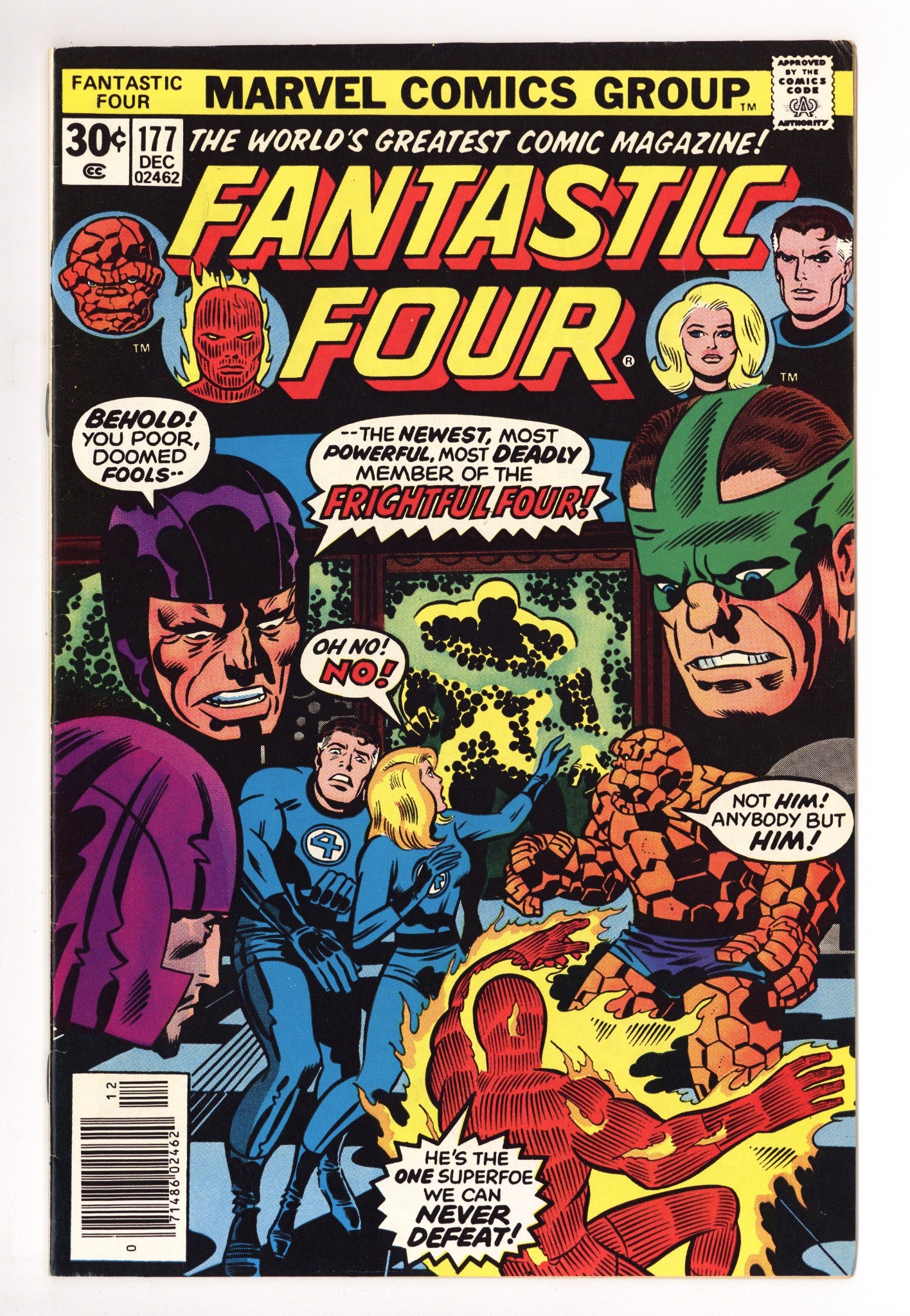 Fantastic Four Vol 1 177 Mid Grade (1976) 