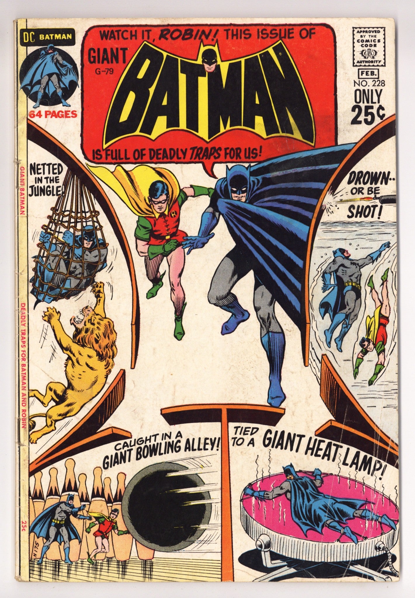 Batman Vol 1 228 VG (4.0) (1971) 