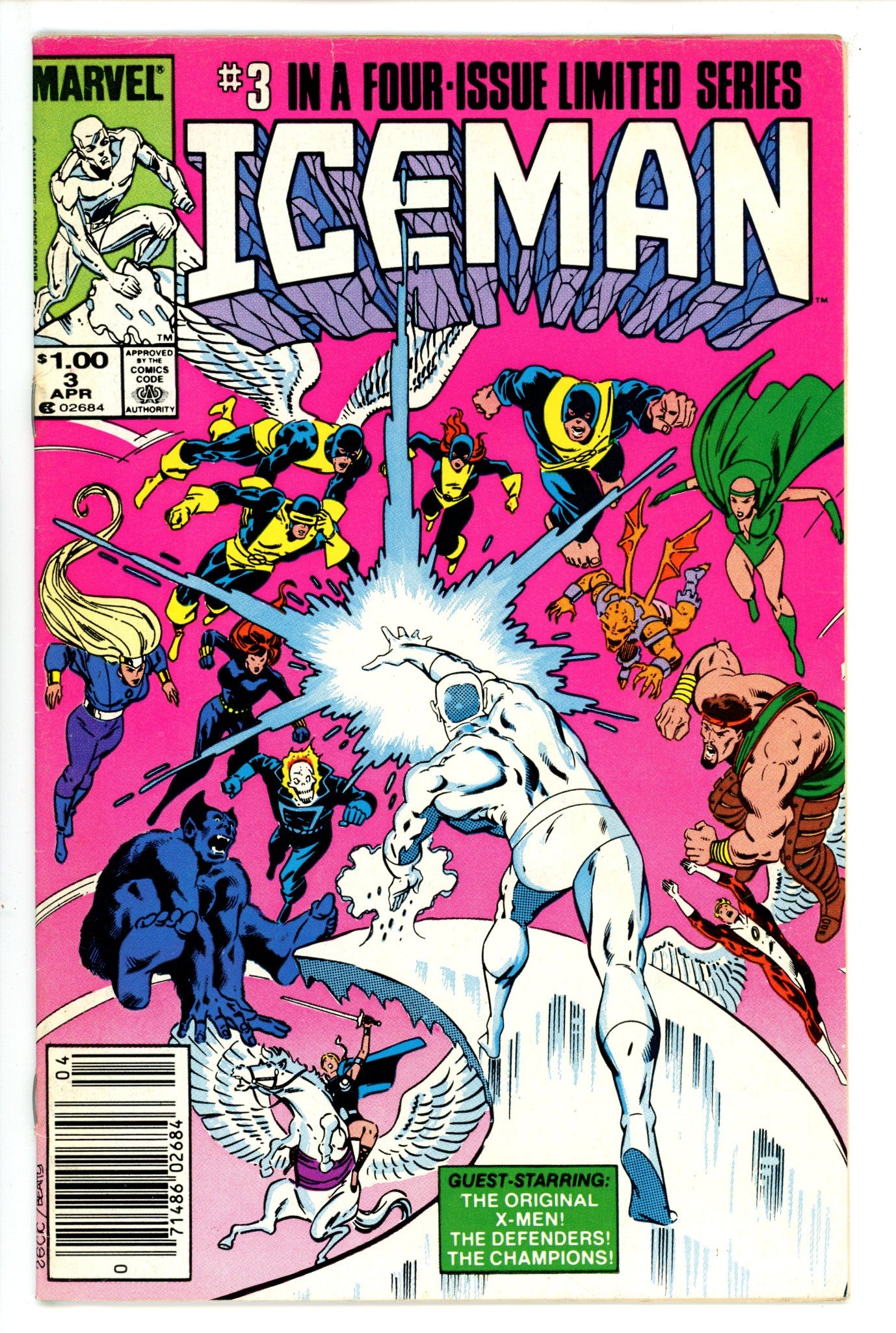 Iceman Vol 1 3 Canadian Variant VG (1985)