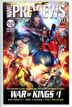 Marvel Previews Vol 1 65 High Grade (2009)