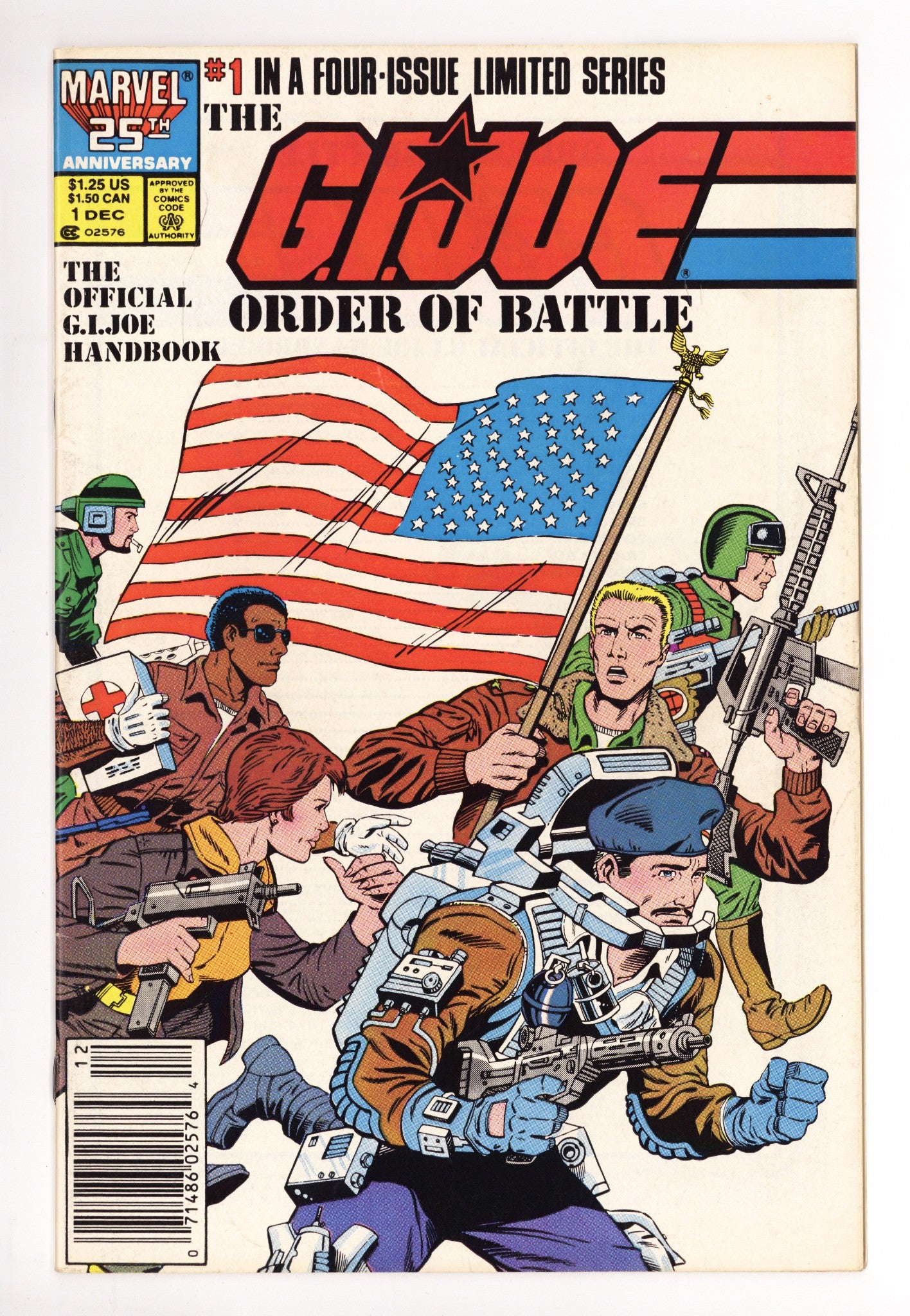 The G.I. Joe Order of Battle 1 Mid Grade (1986) Newsstand 