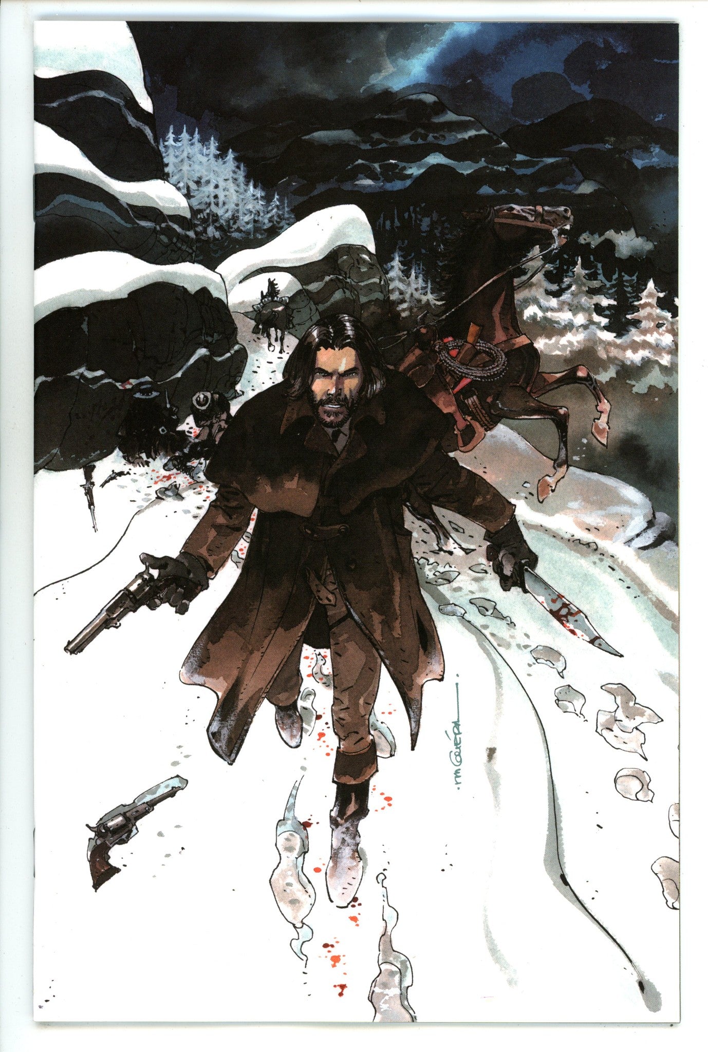 BRZRKR A Faceful Of Bullets  1 Gu√©ra  Virgin Incentive Variant NM-  (2024)