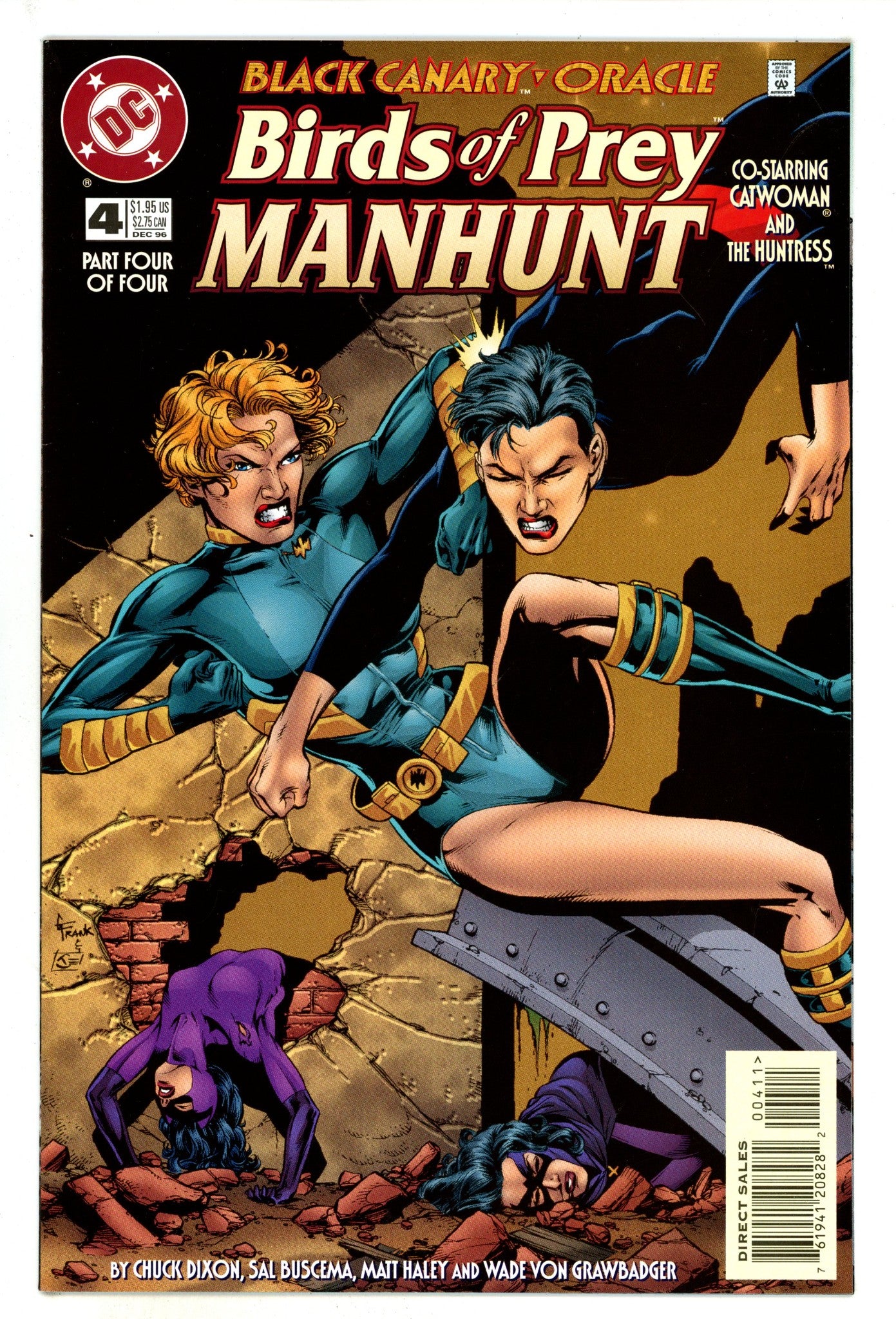 Birds of Prey: Manhunt 4 High Grade (1996) 