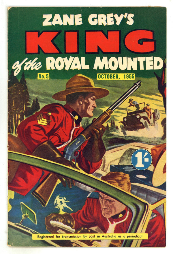 Zane Grey's King of the Royal Mounted 5 FN- (5.5) (1955)