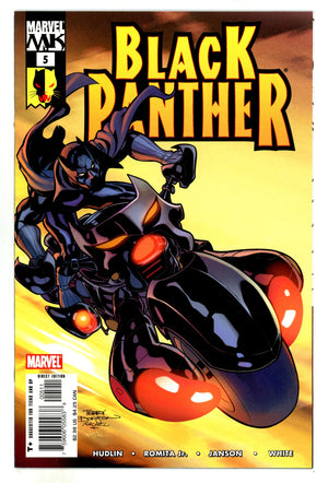 Black Panther Vol 4 5 High Grade (2005)