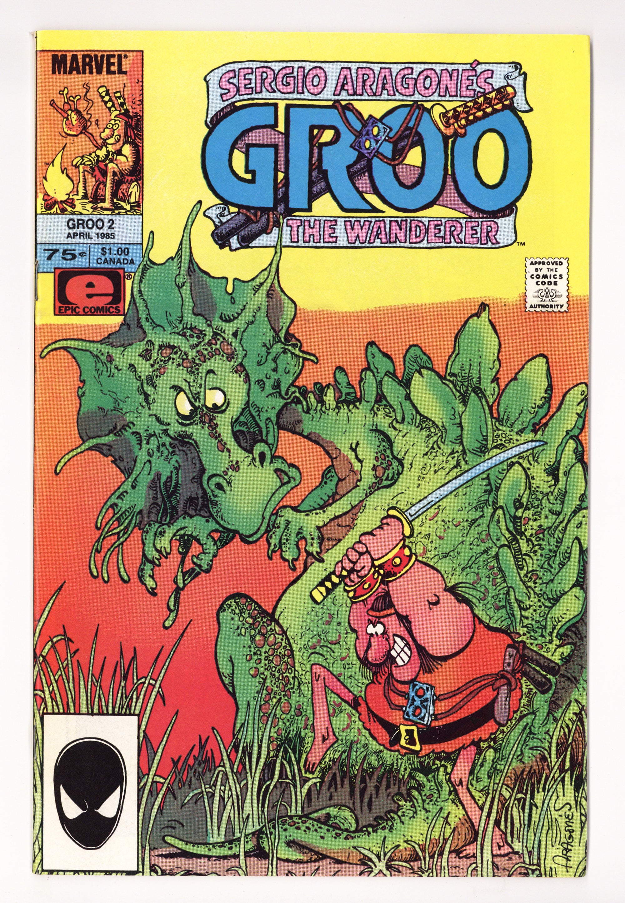 Sergio Aragones Groo the Wanderer Vol 2 2 High Grade (1985) 