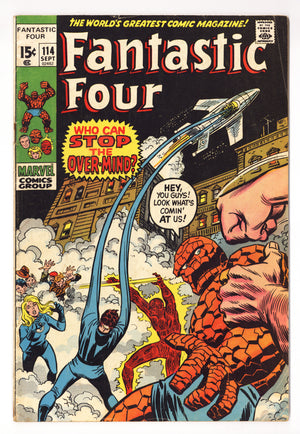 Fantastic Four Vol 1 114  VG- (3.5)   (1971)