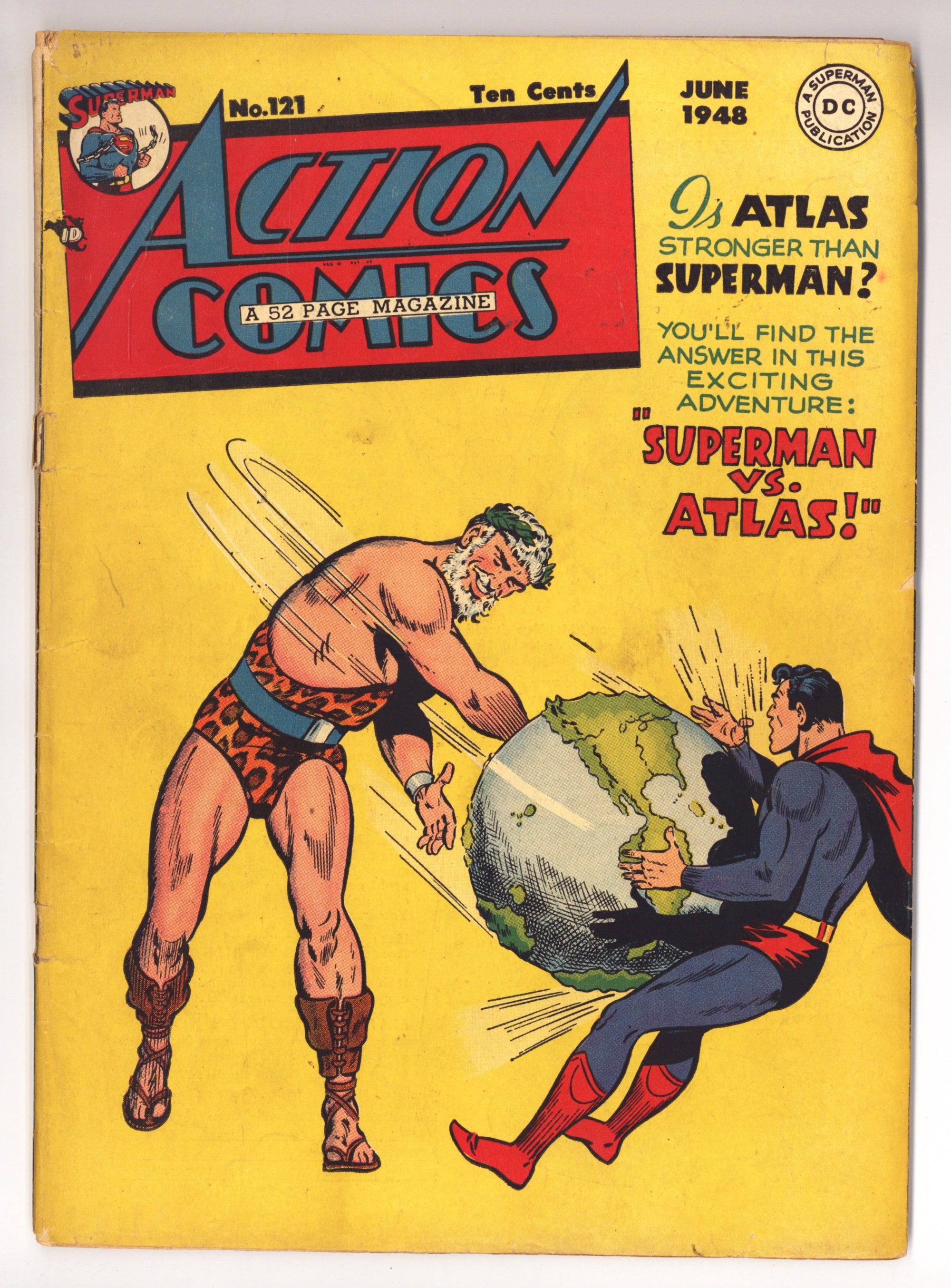 Action Comics Vol 1 121 VG+ (4.5) (1948) 
