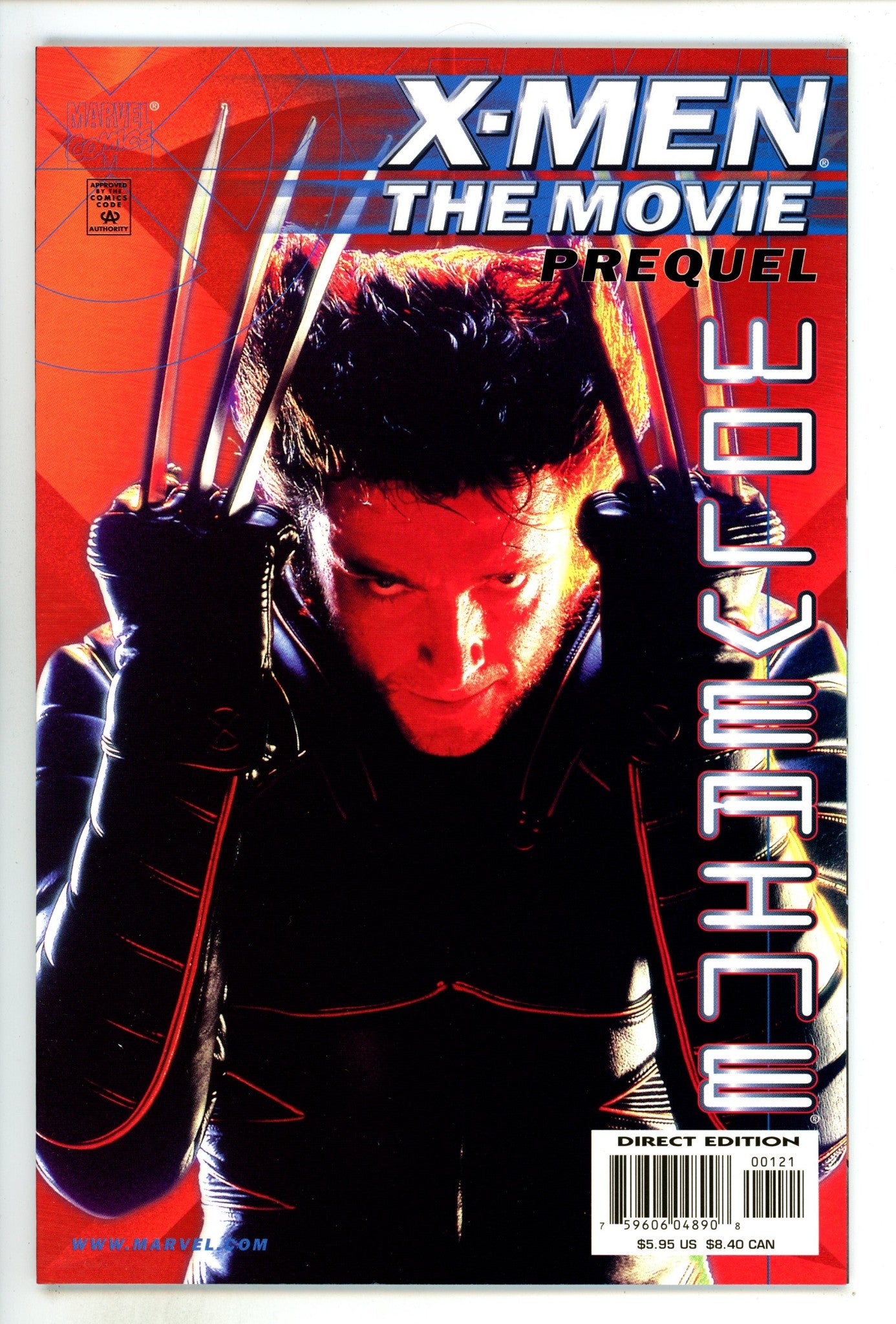 X-Men Movie Prequel: Wolverine  [nn]  High Grade  (2000) Photo  Variant  