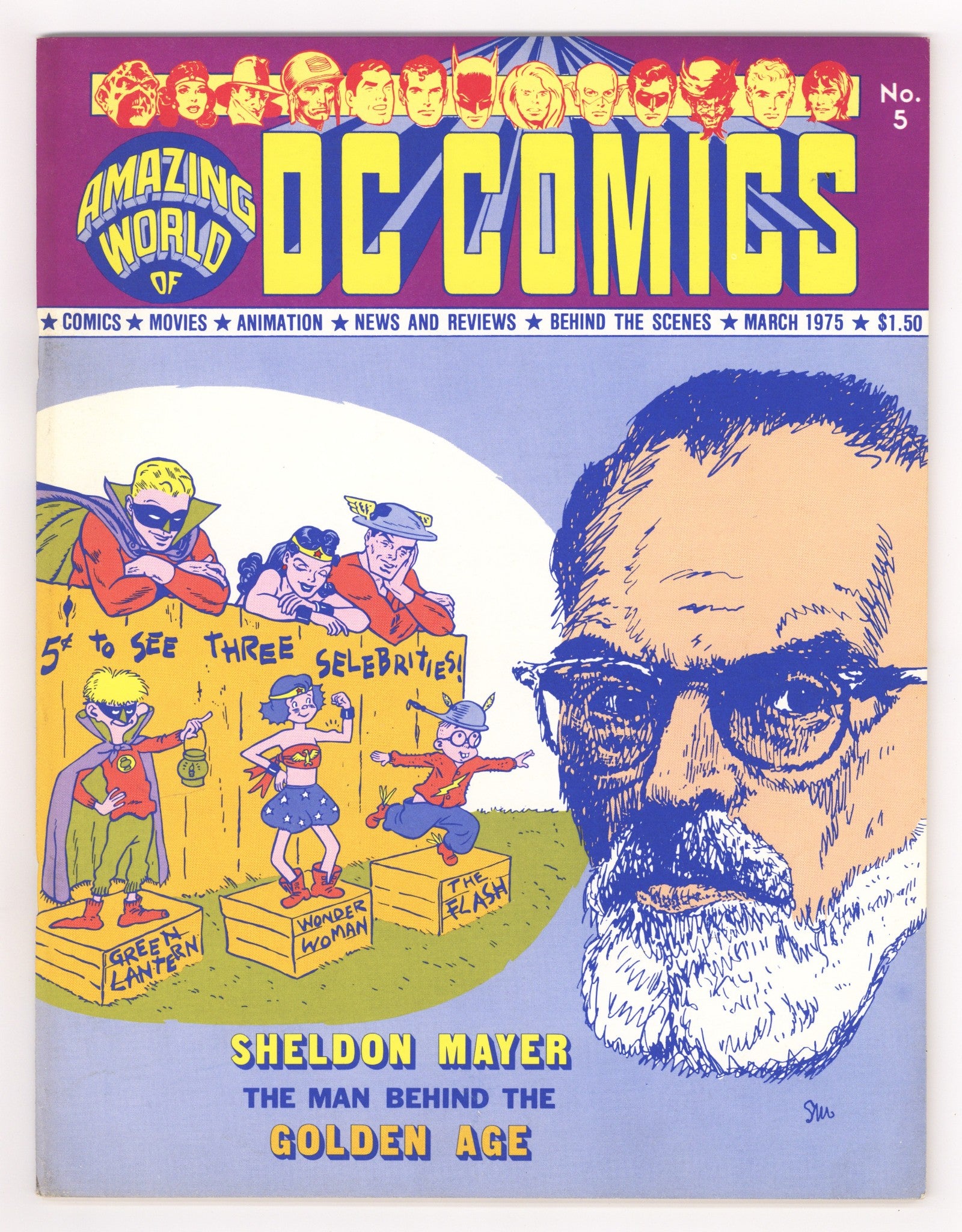 The Amazing World of DC Comics 5 VF (8.0) (1975) 