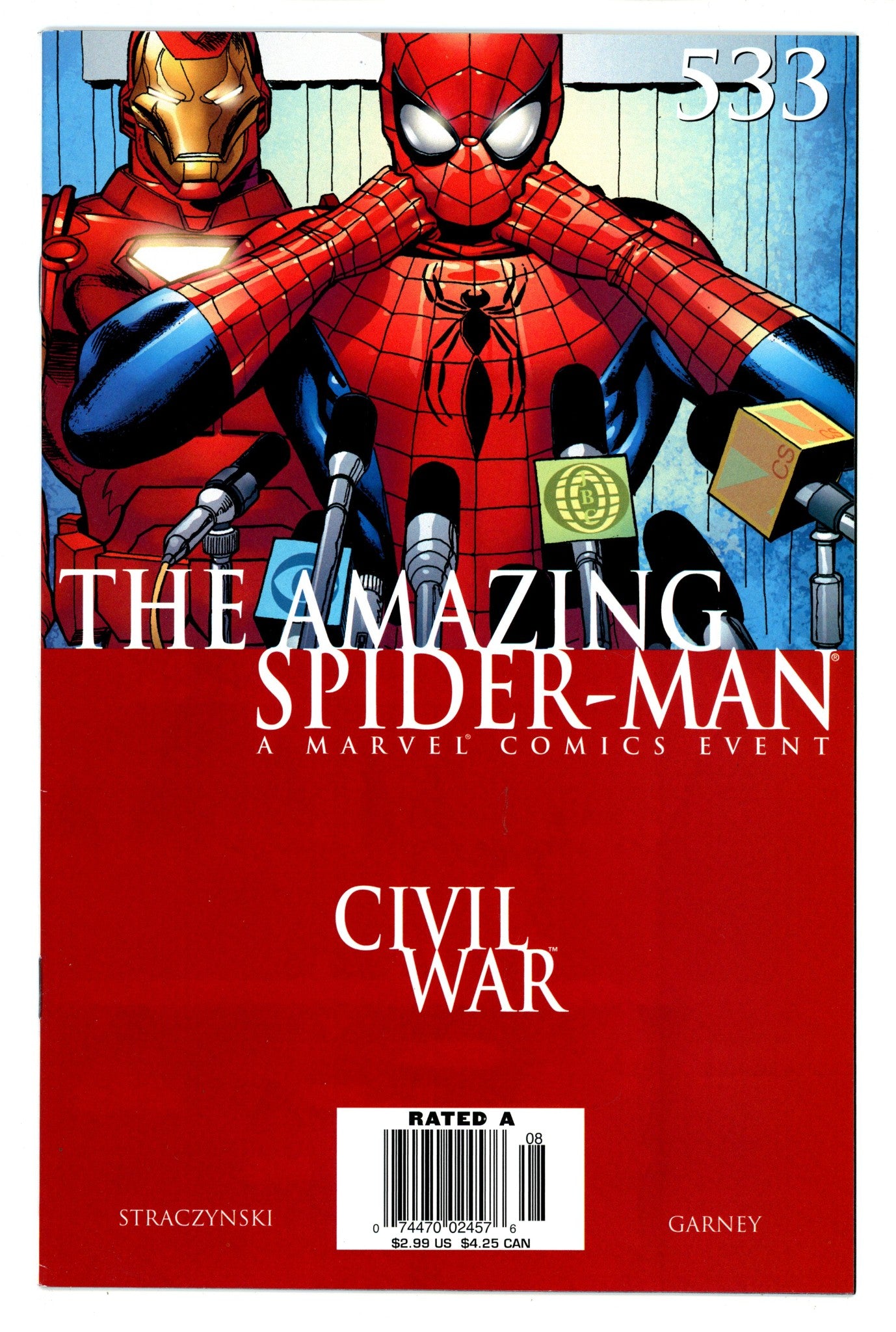 The Amazing Spider-Man Vol 2 533 VF/NM (9.0) (2006) Newsstand 