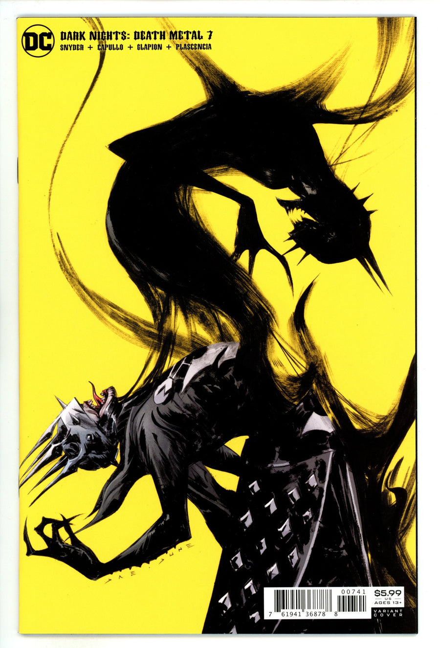 Dark Nights: Death Metal 7 High Grade (2021) Lee Variant 