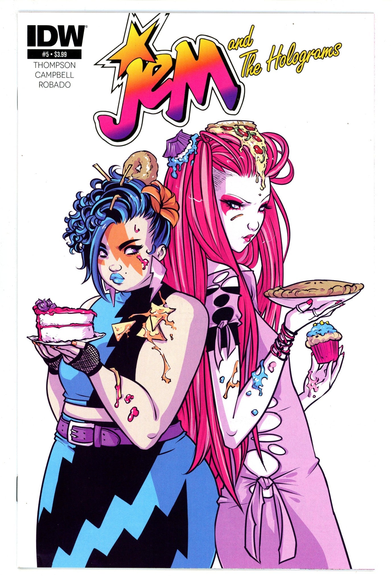 Jem & The Holograms 5 High Grade (2015) 