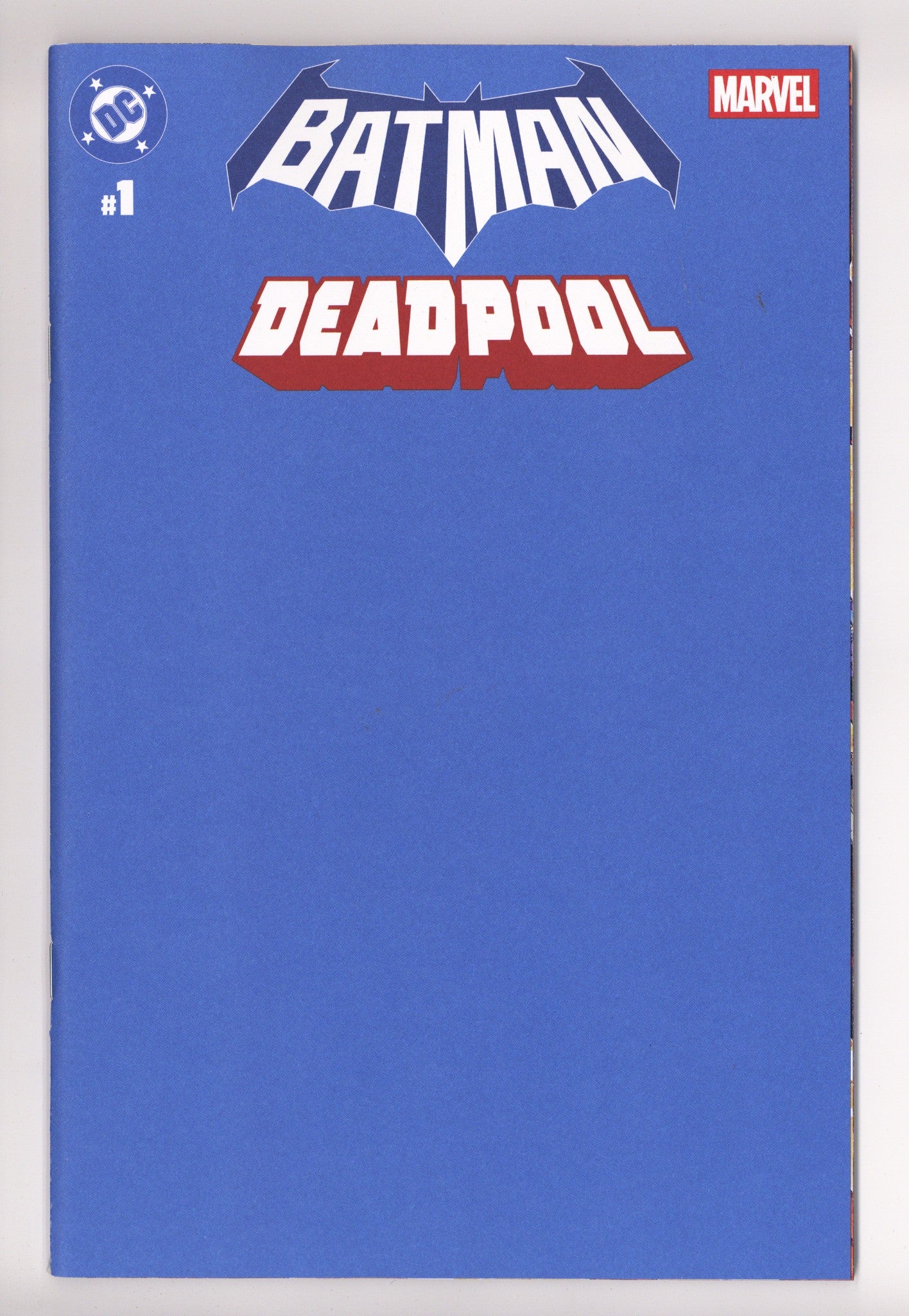 Batman Deadpool 1 Blank Variant (2025)