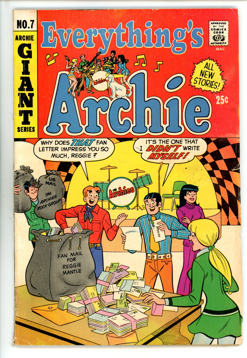 Everything's Archie 7 GD/VG (1970)