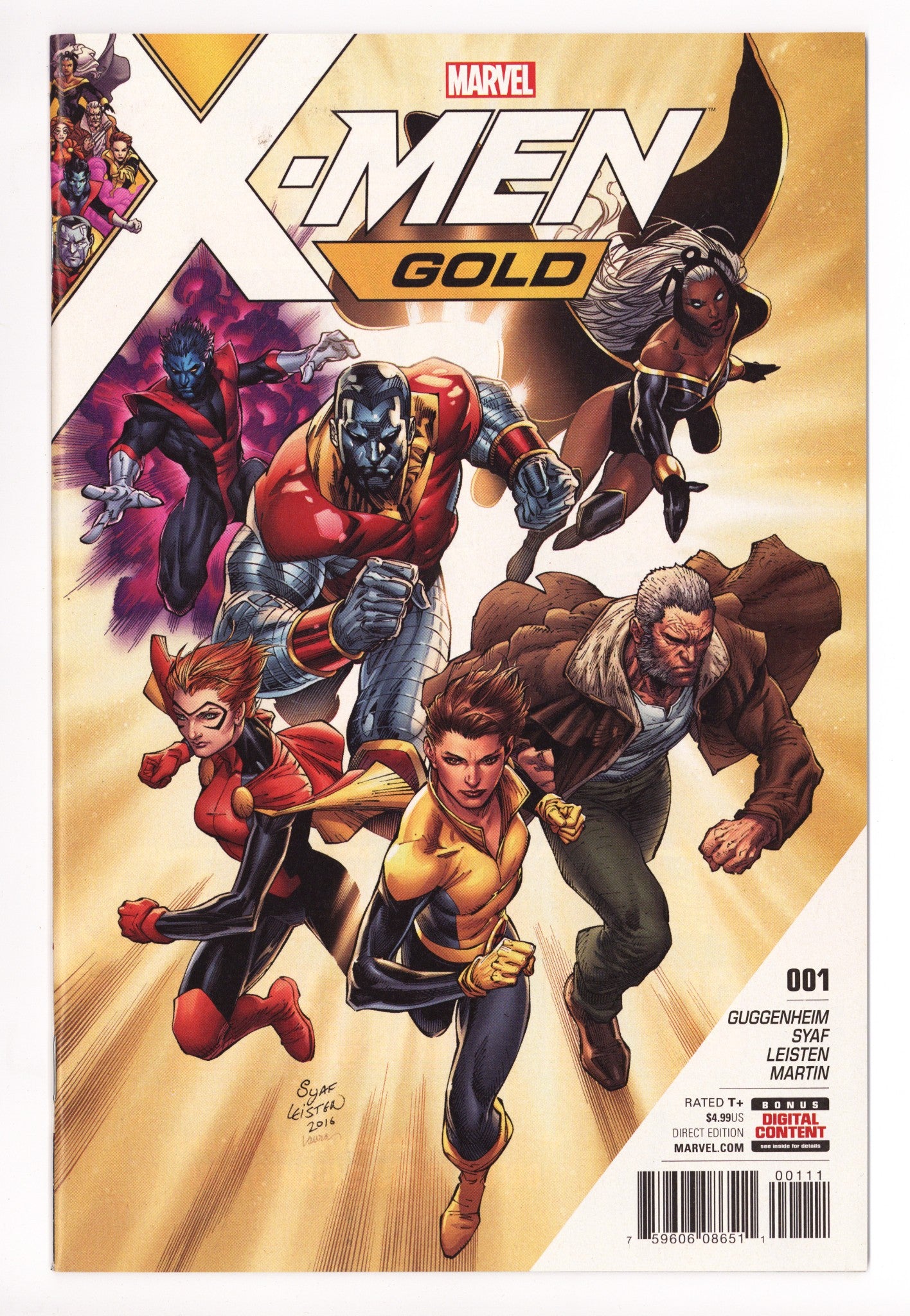 X-Men: Gold Vol 2 1  High Grade   (2017)        