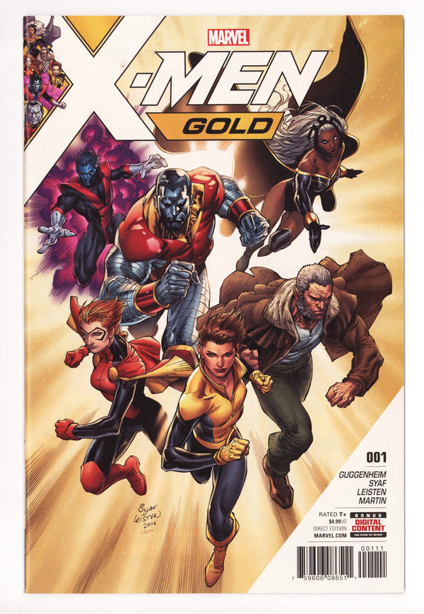 X-Men: Gold Vol 2 1  High Grade   (2017)