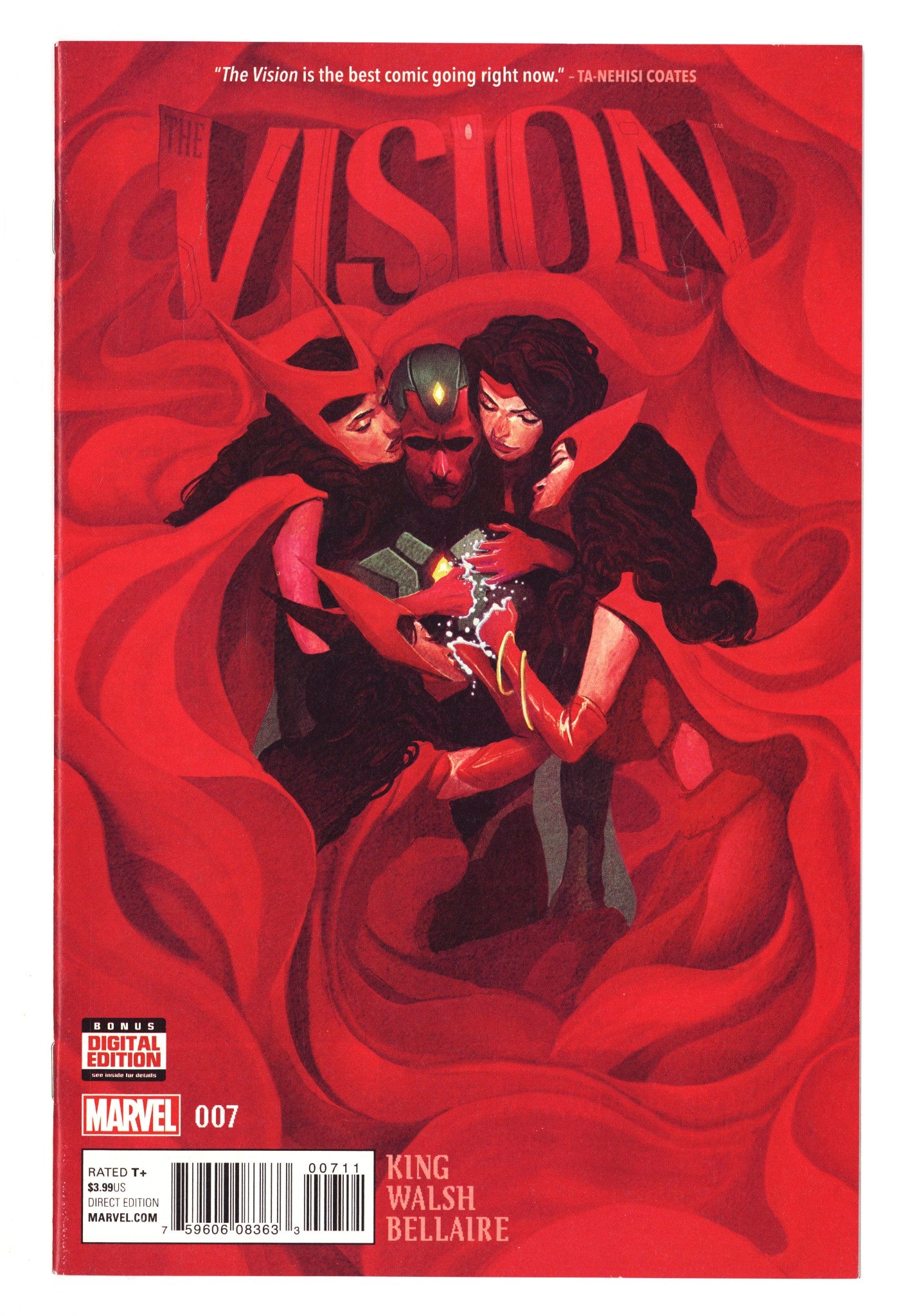 Vision Vol 3 7 VF/NM (9.0) (2016) 