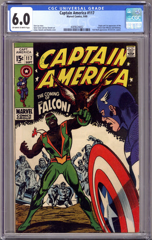 Captain America Vol 1 117 CGC 6.0 (FN) (1969)