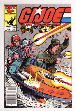 G.I. Joe, A Real American Hero 47 NM- (9.2) (1986) Canadian Price Variant