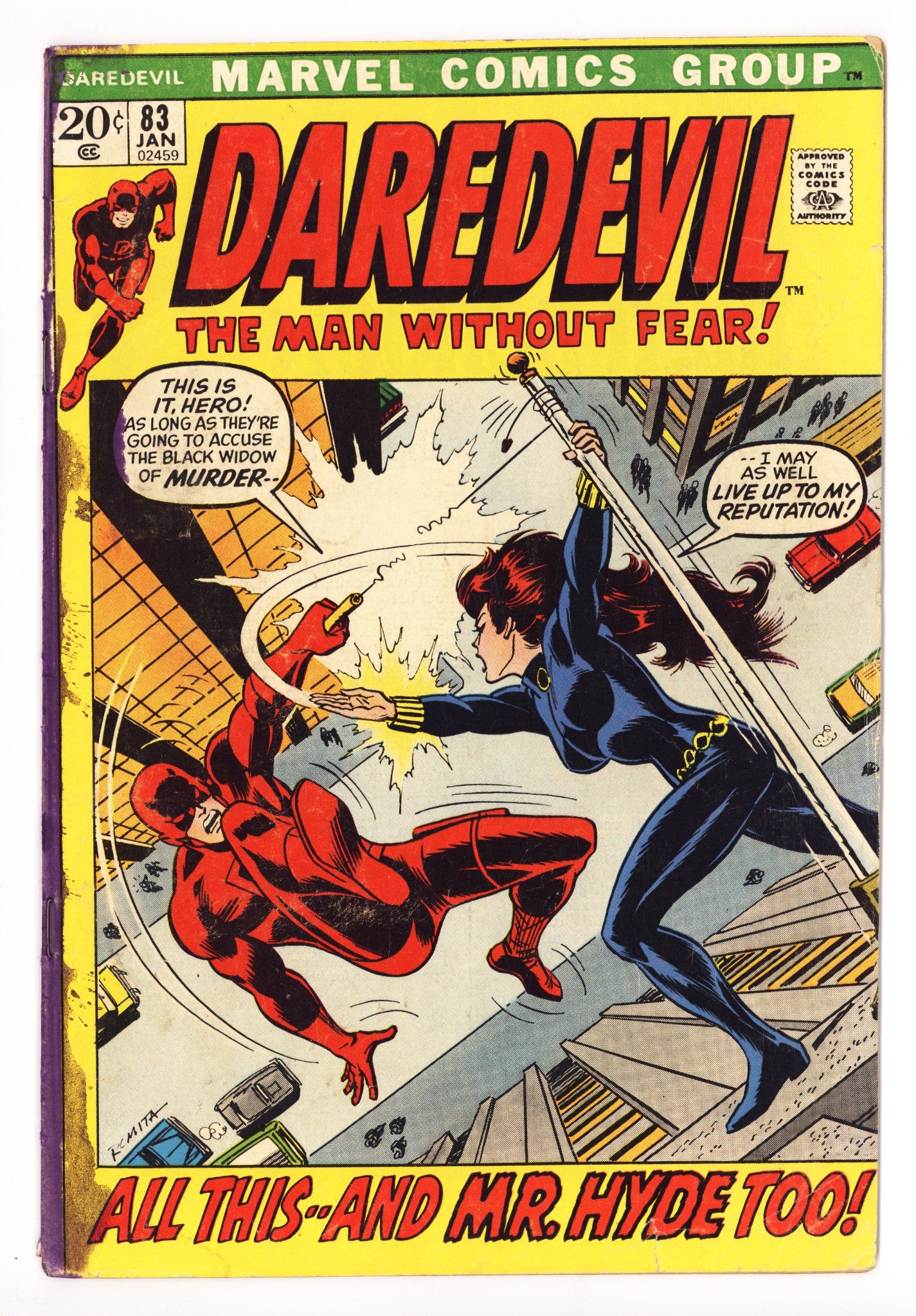 Daredevil Vol 1 83 GD/VG (3.0) (1972) 