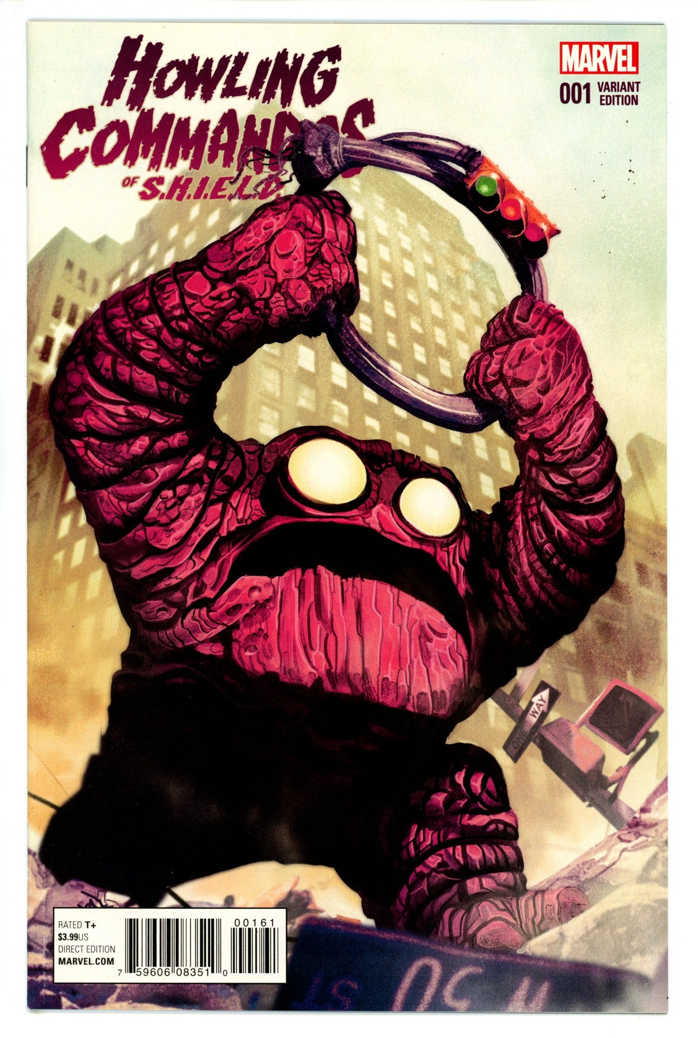 Howling Commandos of S.H.I.E.L.D. 1 Mundo Incentive Variant VF/NM (2015)