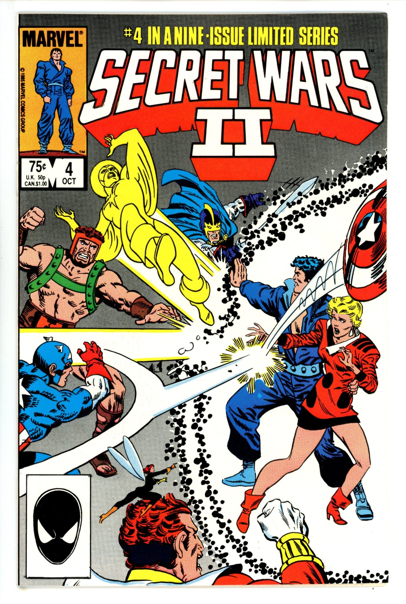 Secret Wars II 4 VF/NM (1985)