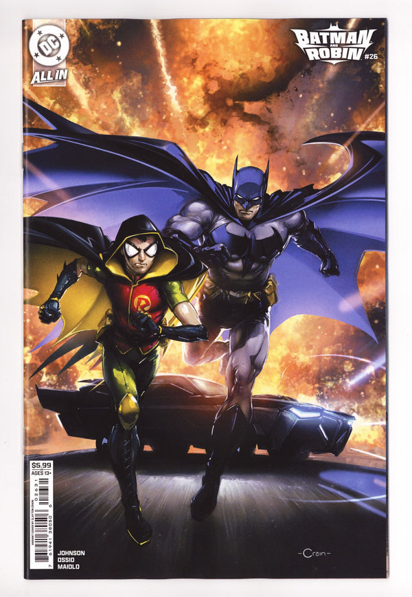 Batman And Robin Vol 3 26 Crain Variant (2025)