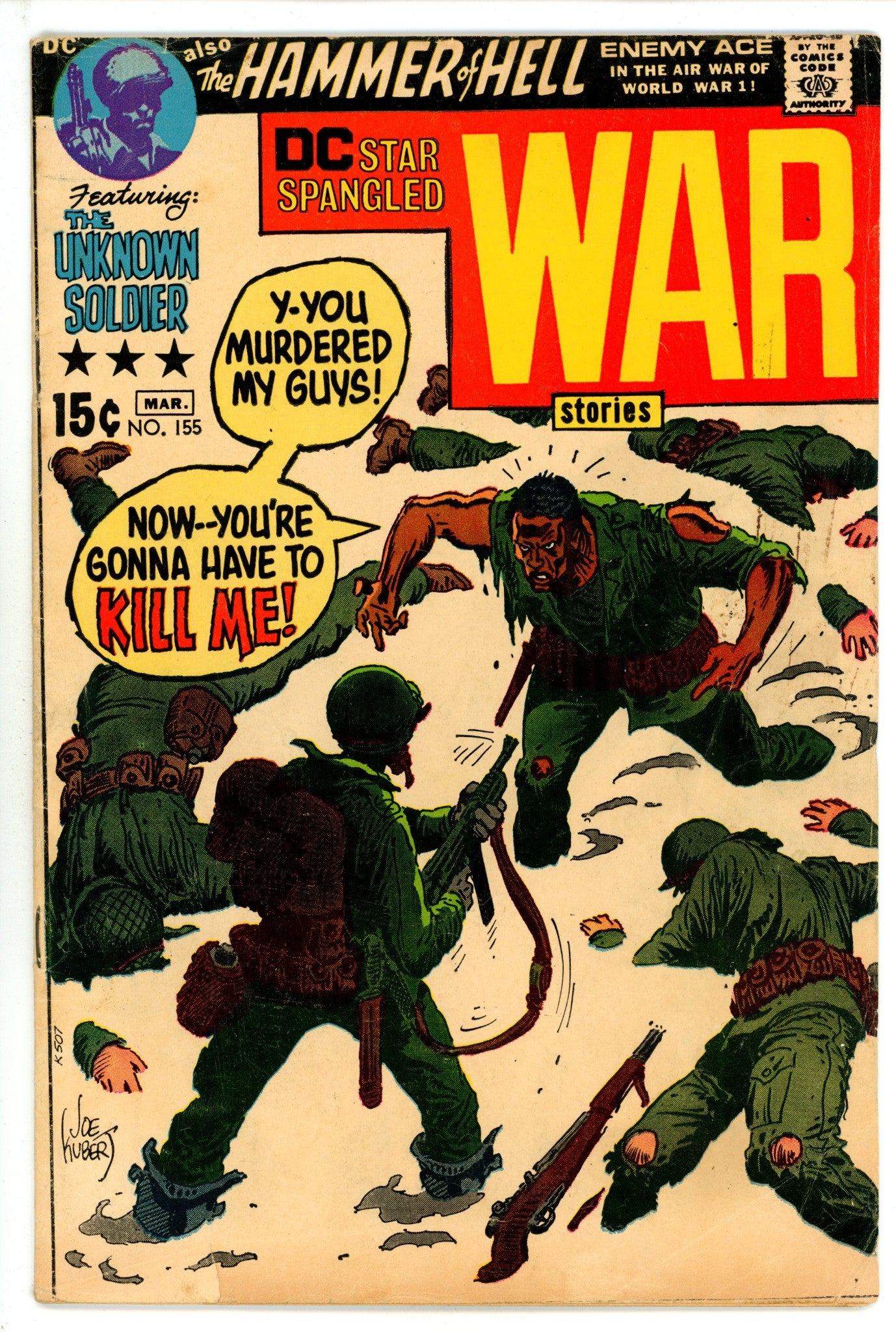 Star Spangled War Stories Vol 1 155 VG- (3.5) (1971) 