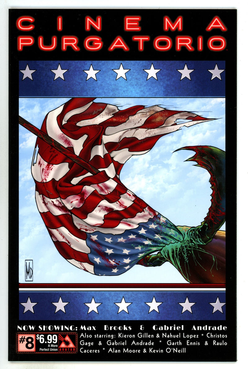 Alan Moore's Cinema Purgatorio 8 High Grade (2017) Union Variant 