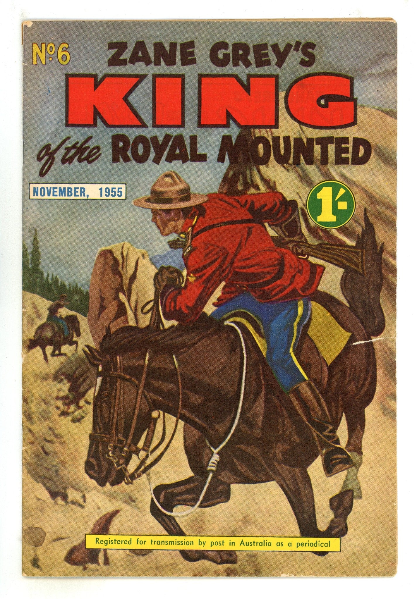 Zane Grey's King of the Royal Mounted 6 VG/FN (5.0) (1955) 