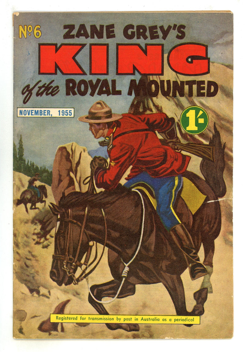 Zane Grey's King of the Royal Mounted 6 VG/FN (5.0) (1955) 