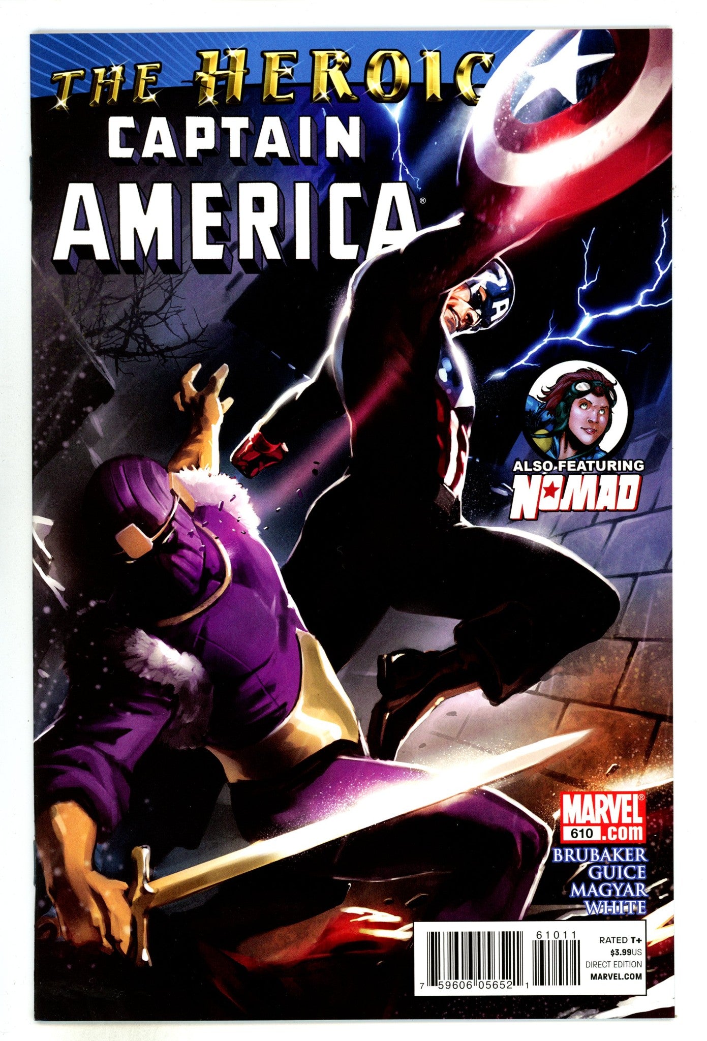 Captain America Vol 5 610 High Grade (2010) 
