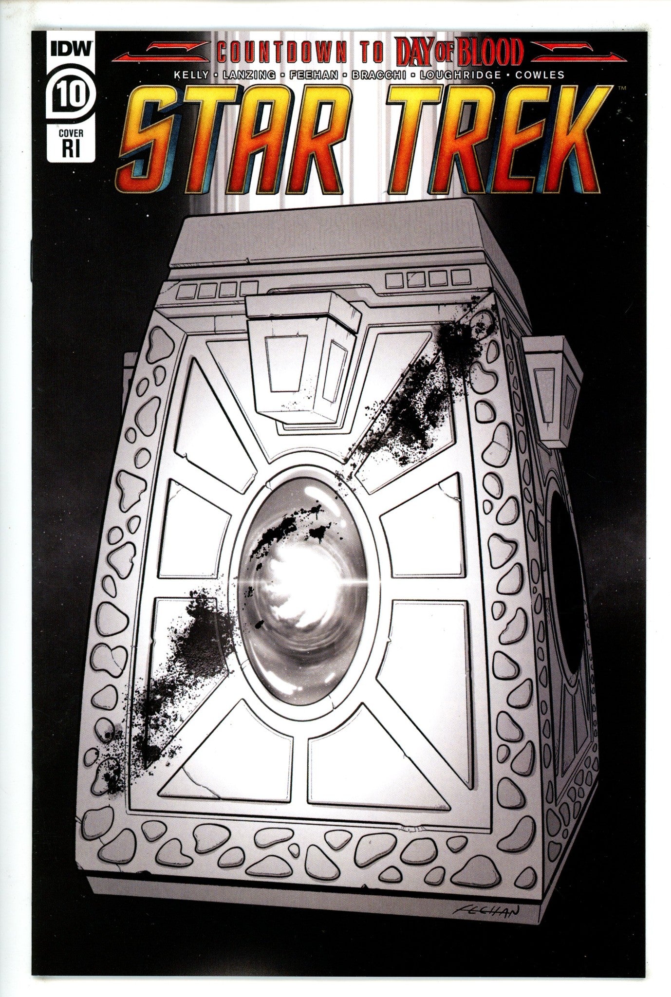 Star Trek 10 Feehan B&W Incentive Variant NM- (2023)