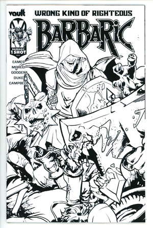 Barbaric Wrong Kind Of Righteous 1 Gooden B&W Incentive Variant NM- (2023)