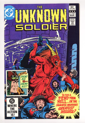 Unknown Soldier Vol 1 261 High Grade (1982)