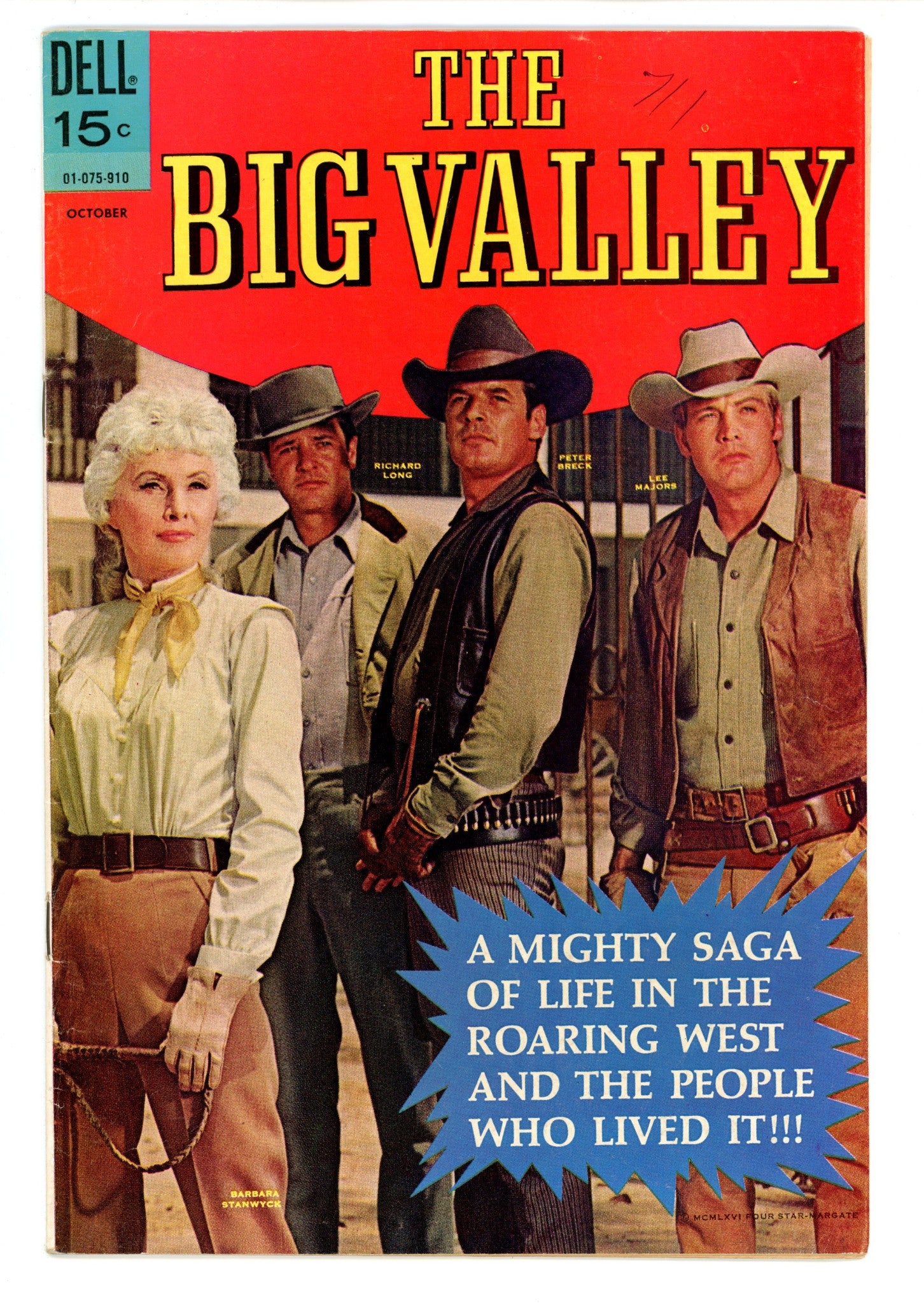 The Big Valley 6 VG/FN (5.0) (1969) 