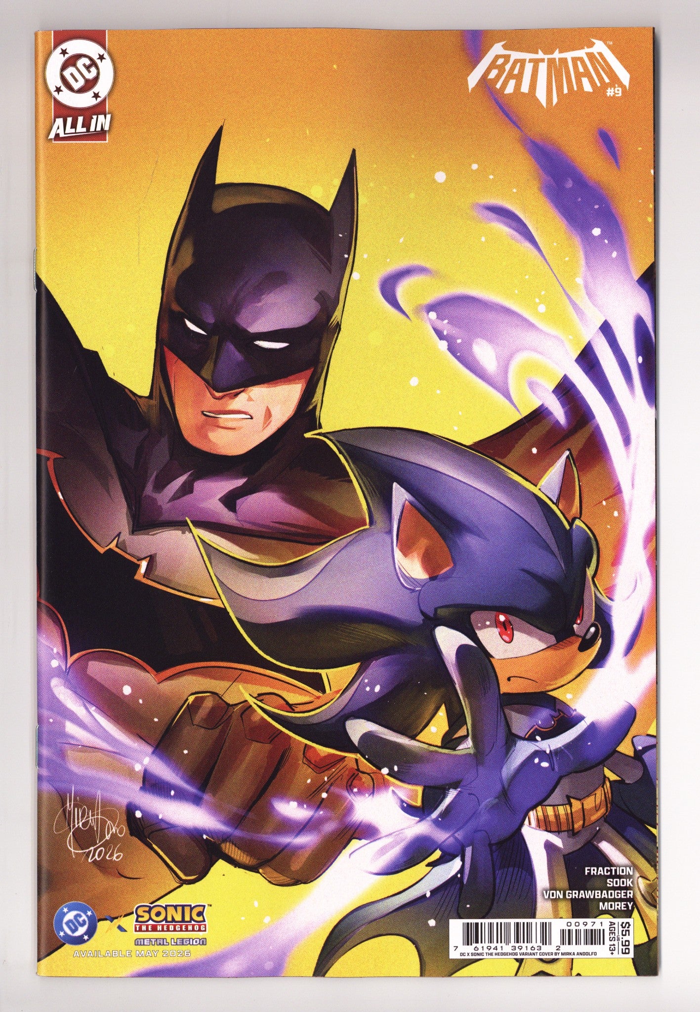 Batman Vol 4 9 Andolfo Variant (2026)