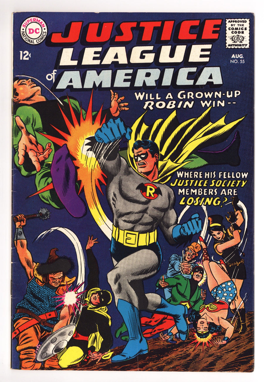 Justice League of America Vol 1 55 FN (6.0) (1967) 