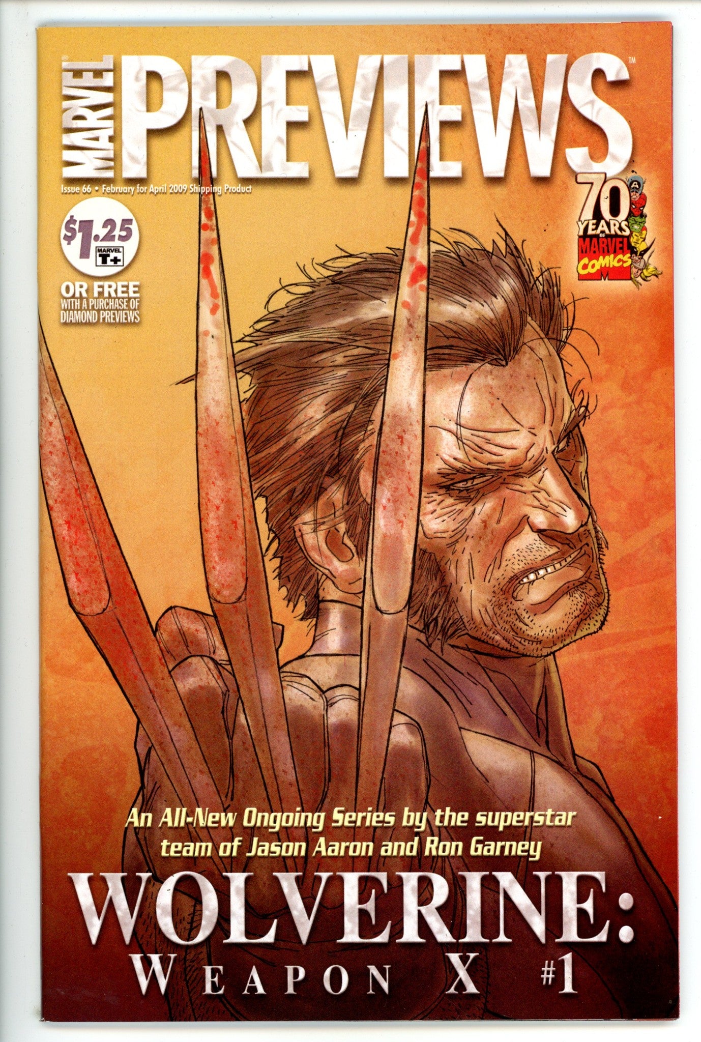 Marvel Previews Vol 1 66 High Grade (2009) 