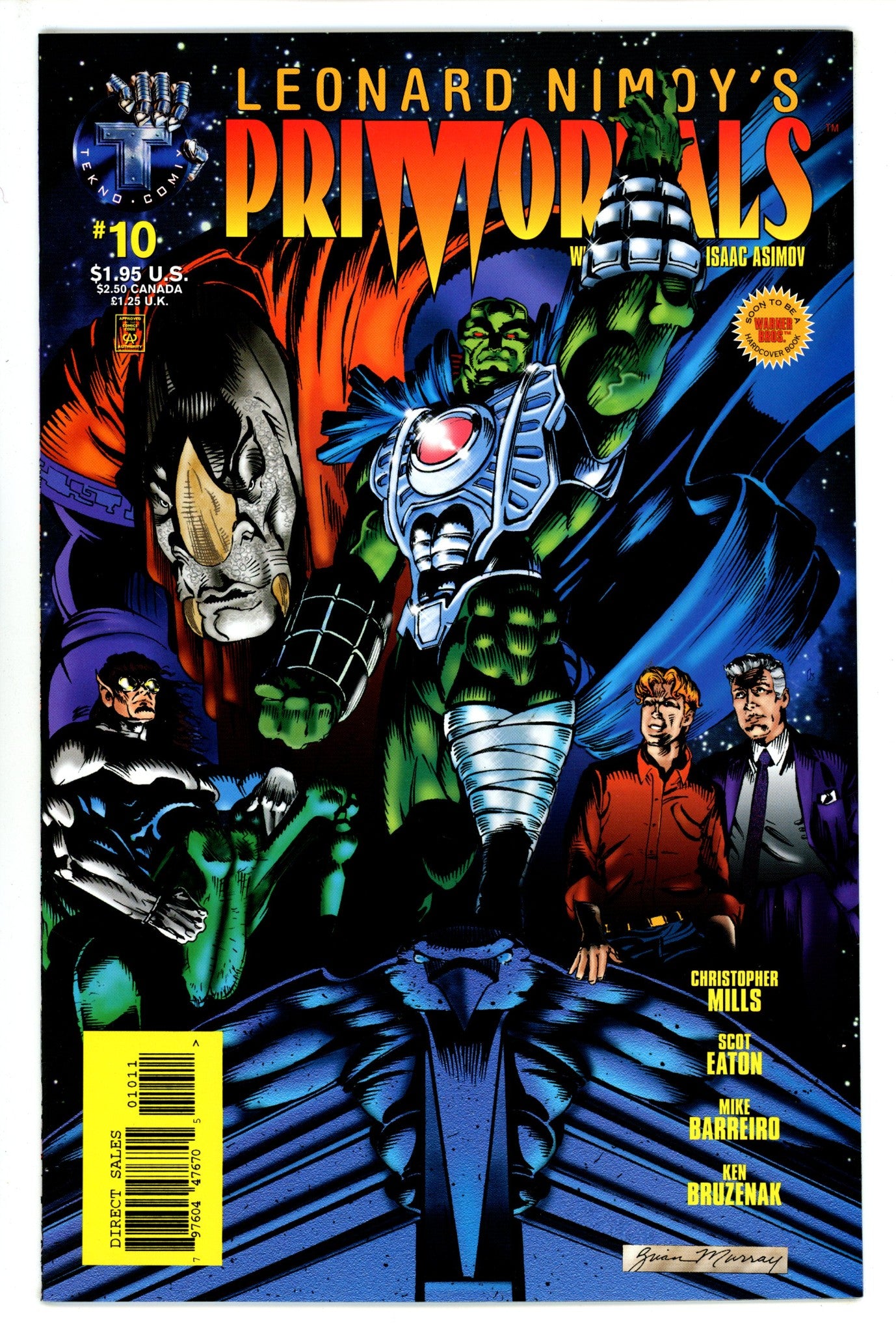 Leonard Nimoy's Primortals Vol 1 10 (1995)