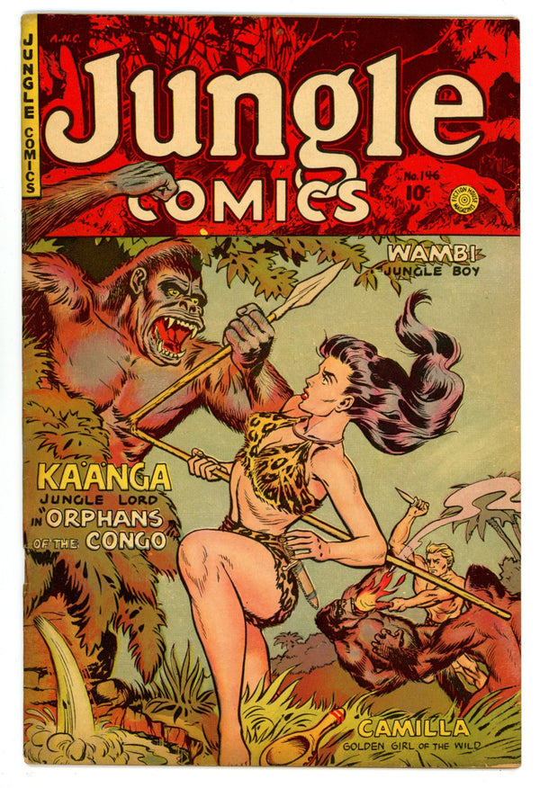 Jungle Comics 146 FN- (5.5) (1952) Canadian Edition