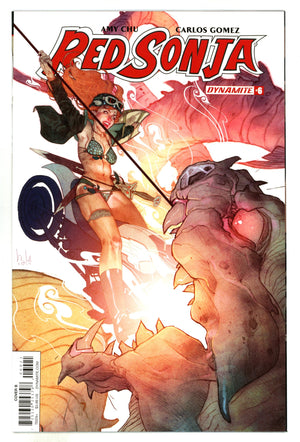 Red Sonja Vol 4 6 High Grade (2017) Caldwell Variant