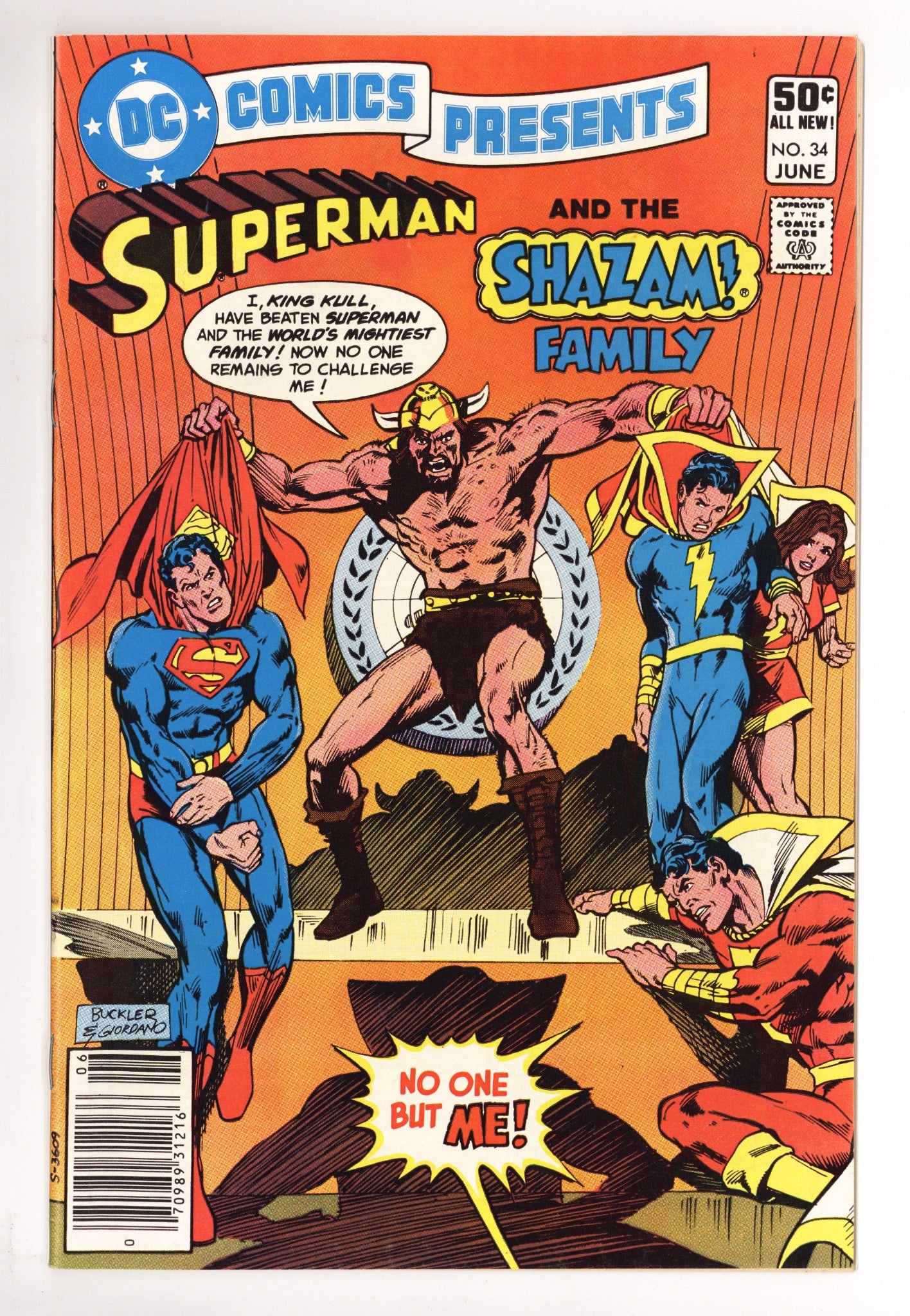 DC Comics Presents Vol 1 34 VF (8.0) (1981) Newsstand 