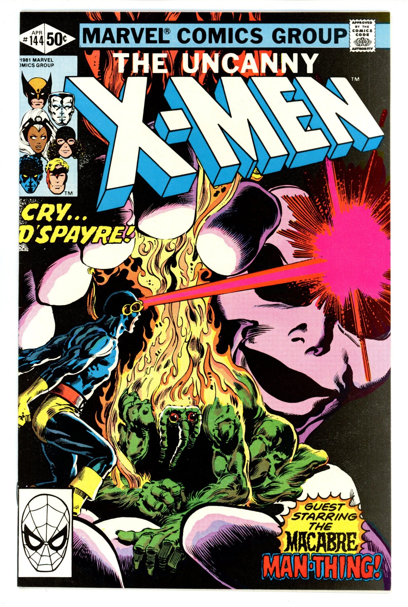 The Uncanny X-Men Vol 1 144 VF- (7.5) (1981) 