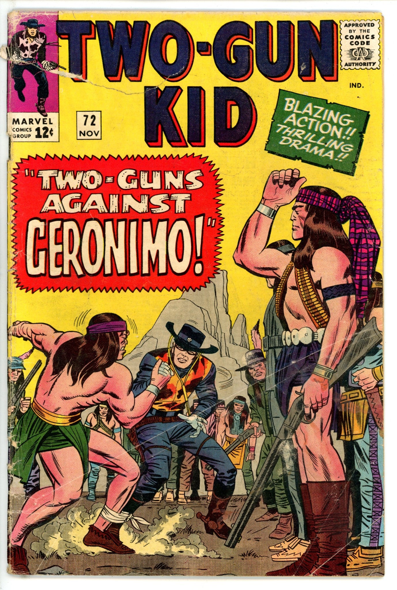 Two Gun Kid 72 GD+ (2.5) (1964) 
