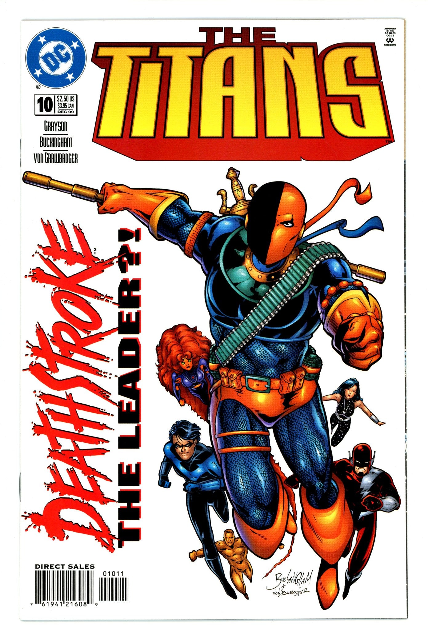 The Titans Vol 1 10 High Grade (1999) 