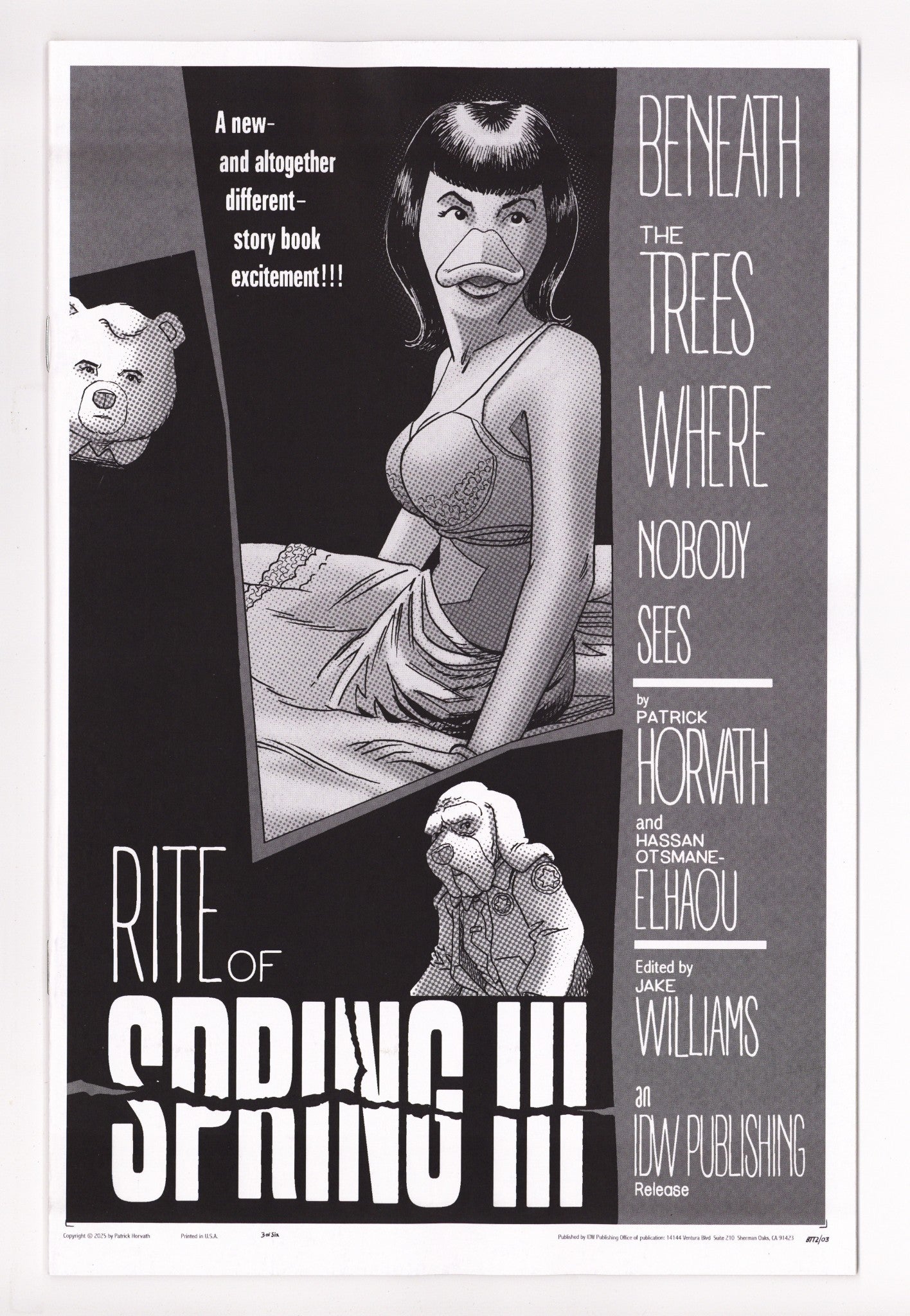 Beneath The Trees Where Nobody Sees: Rite Of Spring 3 Fleecs B&W Homage Incentive NM- (2025)