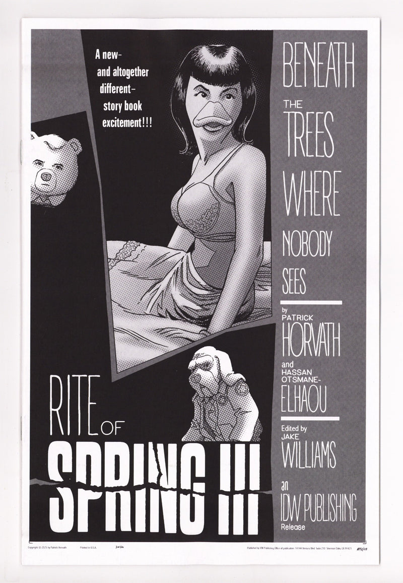 Beneath The Trees Where Nobody Sees: Rite Of Spring 3 Fleecs B&W Homage Incentive NM- (2025)