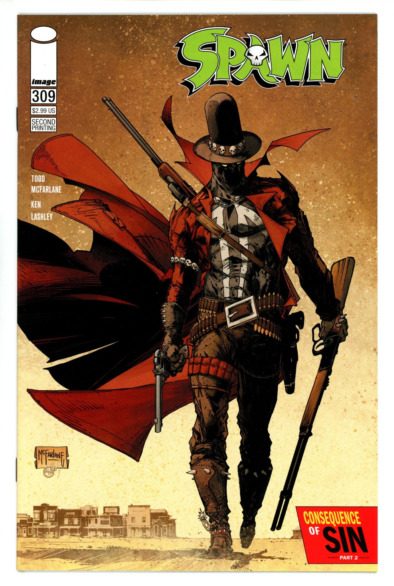 Spawn 309 2Nd Print (2020)